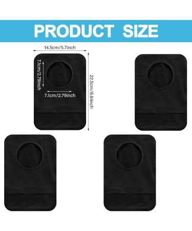 8 Pack Stretchable Bag Covers - Washable & Lightweight Care Protector Bags for Men & Women - Black - Buy Online on GoSupps.com