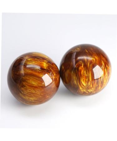 Healvian Mini Wooden Baoding Balls - 2pc Finger Massage & Relaxation - Chinese Style Health Balls for Exercise & Fitness (5cm) - Buy Online on GoSupps.com