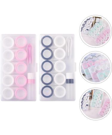 Healeved 6 Set Storage Box for Colored Contact Lenses | Contact Lens Case & Housing Kit | International Shipping Available - Buy Online on GoSupps.com