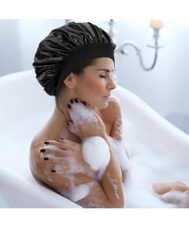 Buy GREVOSEA 3-Piece Satin Bonnet Set | Silk Hair Protection for Women & Girls | Night Sleeping Hood for Curly & Black Hair - Buy Online on GoSupps.com