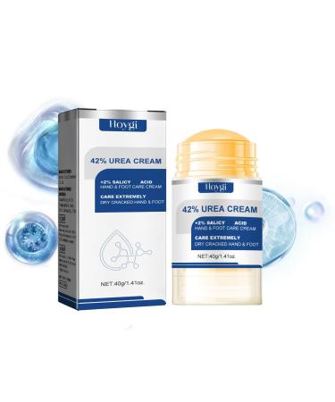 42% Urea Cream Cracked Heel Balm Urea Foot & Hand Cream for Dry Cracked Callus and Dead Skin Remover Foot Moisturizing Stick for Cracked Heel Treatment Knees Elbows Hands Repair Feet Lotion