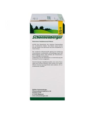 Mistletoe Juice by Schoenenberger | Medicinal Plant Juices (3x200ml) - Health-Boosting Supplement - Buy Online on GoSupps.com