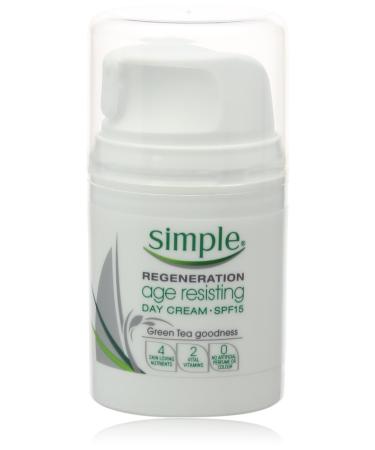 Simple Regeneration Age Resisting Day Cream SPF15 (50ml)