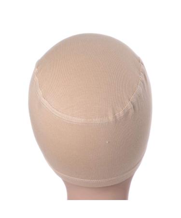 Bamboo Fiber Wig Cap | Comfortable & Elastic Beige Wig Cap 54cm - Ideal for Wigs - Buy Online on GoSupps.com