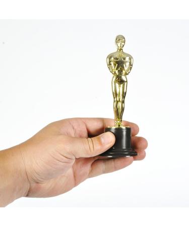 Bedwina 6 Gold Award Trophies - Pack of 12 Bulk Golden Statues for Parties and Gifts - Buy Online on GoSupps.com