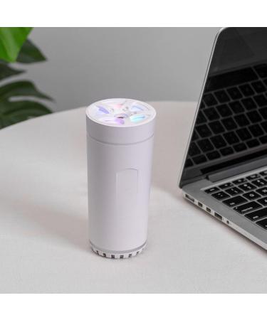 Car Aroma Diffuser 300ml - Cool Mist Essential Oil Diffuser for Home & Office | Aromatherapy Fragrance Solution (White - Buy Online on GoSupps.com