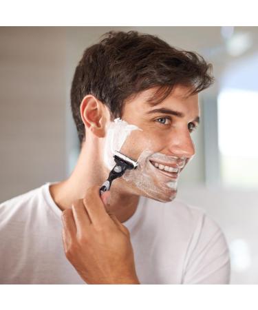 Buy Razor Blades for Men | 12 Triple Blade Refill - Anti-Clog Design for Wet Razors - Buy Online on GoSupps.com