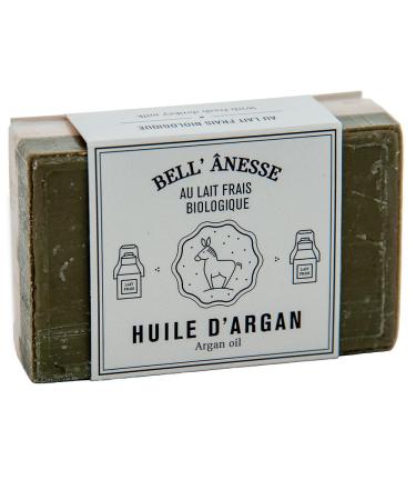 Label Provecne Label Provence Doublesided scrub soap with French soap for softening hydration and care for all skin types fragrance argan oil and donkey milk 125 g