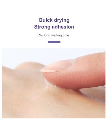 Clear Eyelash Glue - Quick Dry Waterproof High Viscosity False Lash Glue - Streak-Free Low Irritation No Skin Damage Easy To Remove Lash Extension Adhesive Bonding Glue Eye Lash Glue - Buy Online on GoSupps.com