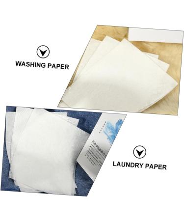 SEWOART 2 Boxes Absorbing Film Color Absorption Paper Laundry Dyeing Cloth Washing Supplies Colour Grabber Washing Paper for Clothes White Washed Non-woven Fabric Catcher - Buy Online on GoSupps.com