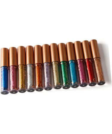 Healvian 2pcs Colorful Eyeliner Pen Glitter Eye Shadow Women Shadow Cosmetic Liquid Eyeshadow Glitter - Buy Online on GoSupps.com