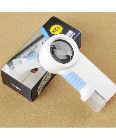 Portable Magnifier with LED Light Handheld Illuminated Reading Book Newspaper 6X Made in China - Buy Online on GoSupps.com