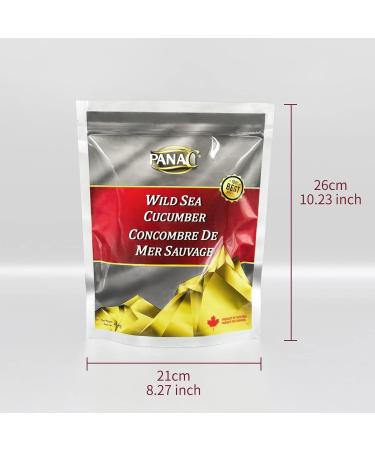 PanaC Canadian Dried Wild Sea Cucumber 454g - 0 Trans 0 Cholesterol Low Sodium Great Source of Protein Quality Assured Superfood 454 g (Pack of 2) - Buy Online on GoSupps.com