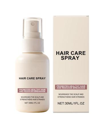 Hair Growth Spray30ml Nourishing Regrowth SprayNatural Hydration Smoothing Hair Products For Sensitive Scalp Damaged Hair Dryness Split Ends Men Family Friend