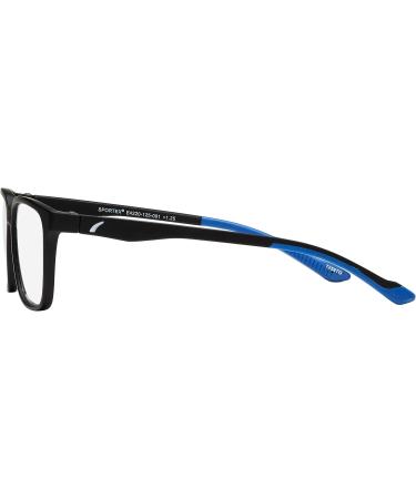 SPORTEX SAV Men's E4220 Blue Light Reading Glasses - Flexible Durable Lightweight +2.75 Strength High-Performance Black Readers - Buy Online on GoSupps.com