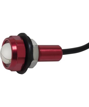 Yak-Power 2-Piece Super Bright LED Button Light Kit in Red - Buy Online on GoSupps.com