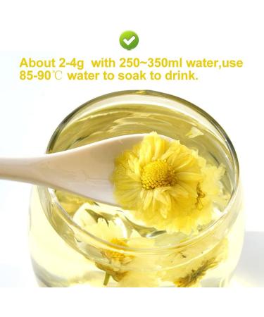 PlantGift White Chrysanthemum Bud 30G/1oz HangZhou Chrysanthemum Flower Tea Chinese Herbel Tea Flower Tea - Buy Online on GoSupps.com