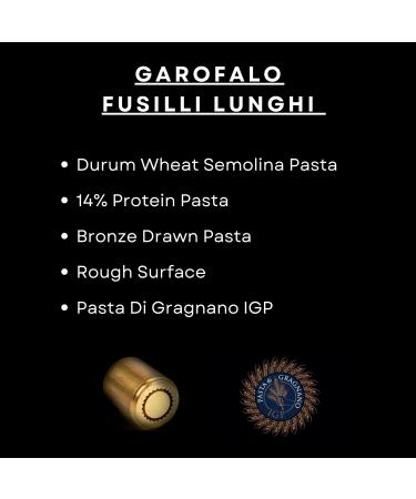 Garofalo Fusilli Lunghi Dry Pasta 500g 1 - Buy Online on GoSupps.com