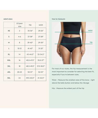 Speax by Thinx Hi-Waist Incontinence Underwear for Women | Leak Proof & Washable | X-Large Black - Buy Online on GoSupps.com