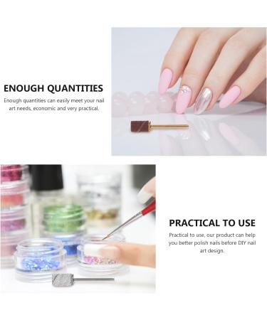 Beavorty 1 Set Nail Sand Circle Cap pedicure tools manicure tools nail accessories nail drill bits manicure sanding bands sanding rings Nail Sander Bands Sanding Bands Manicure polisher - Buy Online on GoSupps.com