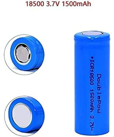 18500 1500Mah 3.7 Battery 1500Mah 18500 Li-ION Rechargeable Batteries 4Pcs - Buy Online on GoSupps.com