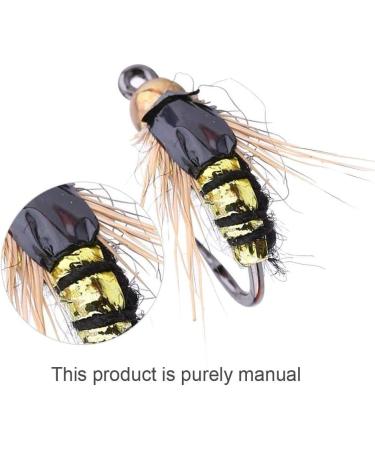 HeaVEANT 40-Piece Fly Fishing Attracts Set | Hand-Tied Fly Baits & Waterproof Box for Saltwater Fishing - Buy Online on GoSupps.com