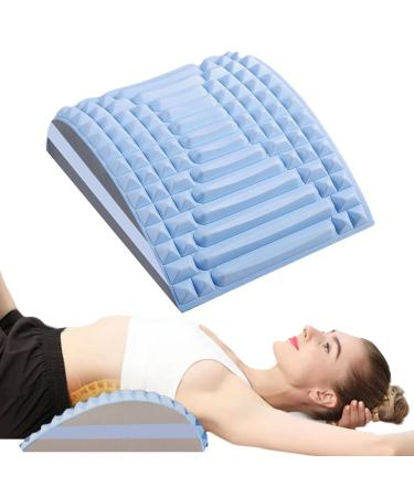 Massage back and neck stretcher align neck and back extensor refresh back extensor and neck stretcher 2 in 1 align back extensor Neuleben Neck & Back Stretcher for Pain Relief Nakedknacker Blue1