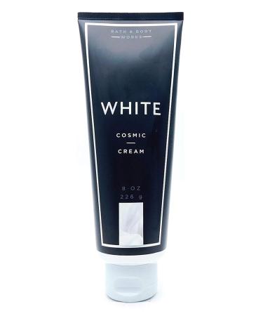 Bath and Body Works White Cosmic Cream Graceful and Radiant Linited Edition Retired Fragrance 8 Ounce Full Size