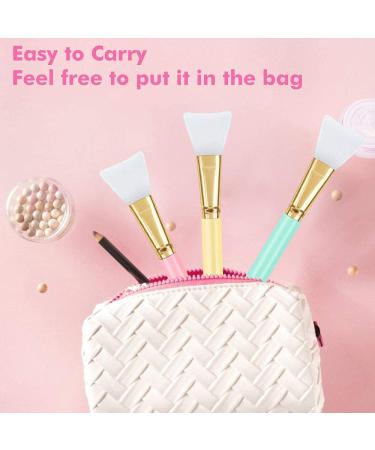 NIUTA Silicone Face Mask Brushes - Set of 2 Flexible Facial Applicators for Mud Masks, Moisturizers, and Body Butter - Buy Online on GoSupps.com