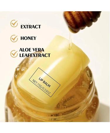 Honey Lip Balm Moisturizing Honey Lip Balm Daily Moisturizing Lip Balm Overnight Moisturizing Balm and Mask Deeply Nourishing Repairing Soft Lips - Buy Online on GoSupps.com