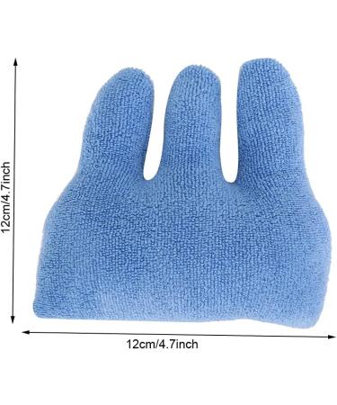 Finger Separator Cushion for Hand Contracture - Orthosis Aid for Finger Rehabilitation & Elderly Care (Light Blue) - International Shipping Available - Buy Online on GoSupps.com