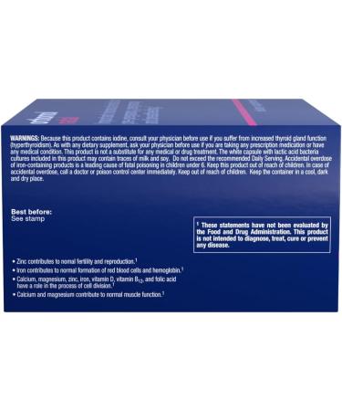 Orthomol Natal - Prenatal Supplement for Pre-Pregnancy Pregnancy & Breastfeeding | 30 Tablets & Capsules - Supports Maternal Health - Buy Online on GoSupps.com