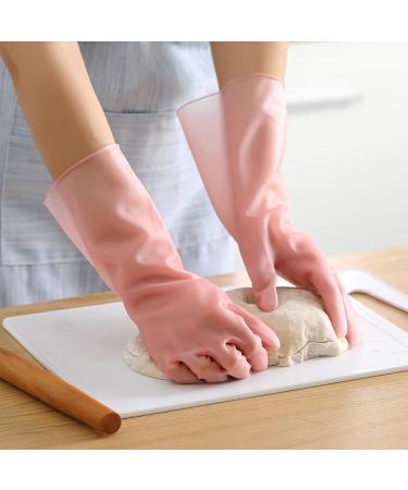 KKRAUS 3 Pairs Cleaning Gloves Reusable Household Gloves Kitchen Dishwashing Gloves Rubber Gloves for Gardening Car Cleaning Washing Gloves (Color : Blue Size : Medium) Medium Blue - Buy Online on GoSupps.com