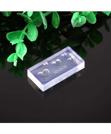 6pcs Nail Art Stencils - Silicone Manicure Fashion Decorations for Creative Nail Designs | International Shipping - Buy Online on GoSupps.com