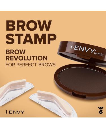 i ENVY BY KISS Brow Stamp Dark Brown KPBS01 - Perfect Eyebrow Solution - Buy Online on GoSupps.com