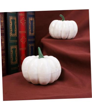 ABOOFAN 24 Pcs Halloween Decor Pumpkin White Artificial Props - Buy Online on GoSupps.com