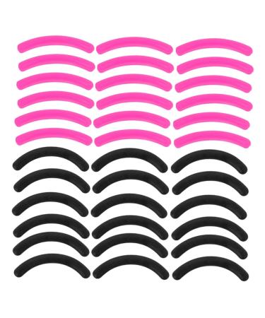 Mikinona 2 Boxes Eyelash Curler Lash Curling Clip Pads Lash Curler Replacement Pads Replacement Refills Pads Lash Curler Refill Lash Tool Pad Curler Silicone Pad Salon Supplies