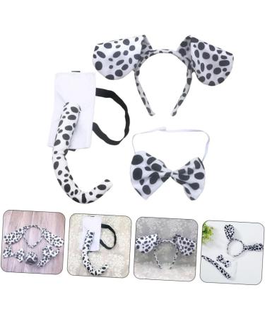 Beavorty 1 Set Set Dog Ears Headwear Dog Costume Dog Element Headband Animal Headband Costume Photo Props Party Headband Dog Ears Headband Decorative Bow Tie Headband Animal Costume 35.00X12.00X2.00CM As Shown - Buy Online on GoSupps.com