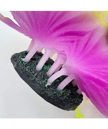 Eco-Friendly Glowing Artificia Aquarium D cor Aquarium Glowing Coral Decorations - Fish Tank Decoration Silicone Ornament Plants Coral(Lettuce Coral) - Buy Online on GoSupps.com