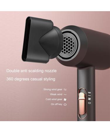 Professional Ionic Hair Dryer with U Shaped Heating Wire Powerful 1800W Fast Drying (US Plug 100 240V 110V) - Buy Online on GoSupps.com