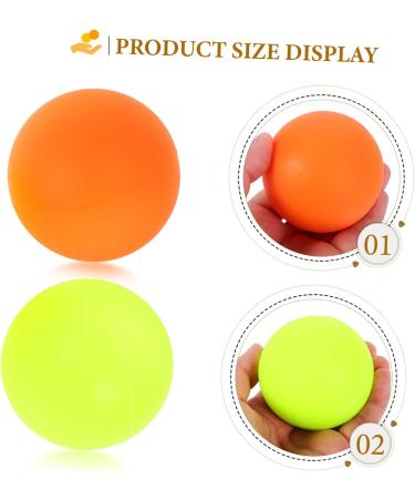 FRCOLOR 6 STK Mobility Ball Set | Myofascial Release & Foot Massage Balls | Lacrosse & Yoga Massage Balls - Red Medium (3 PCS) - Buy Online on GoSupps.com
