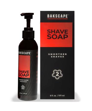 Bakscape 2.0 Shave Soap for Men Smooth Shaving Experience Moisturizing Formula Compatible with Bakscape 2.0 6oz
