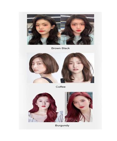 Pure Plant Extract Bubble Hair Dye Shampoo - Instant Gray Hair Coverage for Men & Women - Chestnut Brown - Buy Online on GoSupps.com