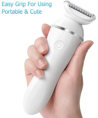 MHSY Electric Razor for Women - 3-in-1 Wet Dry Bikini Trimmer for Painless Hair Removal - USB Rechargeable Lady Shaver for Legs, Underarms, Bikini Line - Buy Online on GoSupps.com