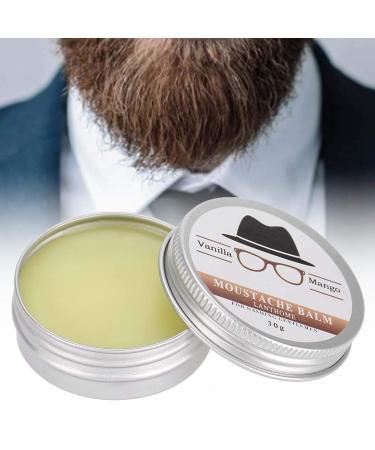Natural Herbal Beard Care Cream & Moustache Wax - 30G | Moisturizing Styling for Men - Buy Online on GoSupps.com
