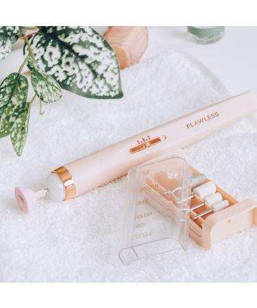 Finishing Touch Flawless Salon Nails Kit | Electronic Nail File & ManicurePedicure Tool - Buy Online on GoSupps.com