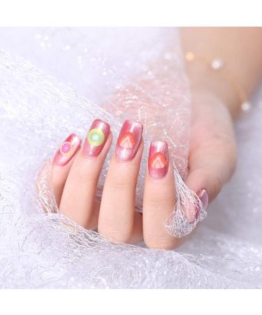 YKKJ 3D Nail Art Stickers - Mini Fruit Polymer Slices (12 Types) | Enhance Your Nail Art with Unique Designs - Buy Online on GoSupps.com