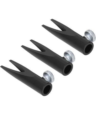 Portable Eyebrow Sharpening Tool - U-Shaped Groove Metal Sharpener for Travel (Black - Buy Online on GoSupps.com
