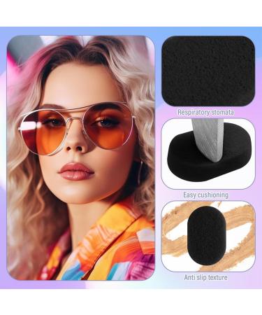 VBKITW 40 Pairs Self-Adhesive Oval Glasses Nasal Pads - Slipproof Soft Silicone 1.5mm Thick for Glasses & Sunglasses - Buy Online on GoSupps.com