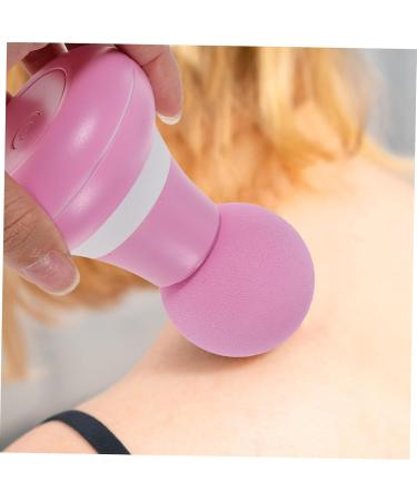 Fomiyes Deep Muscle Massage Device Set - Handheld Neck & Body Massager - Comfortable Pink Fitness Gel for Relaxation - Buy Online on GoSupps.com